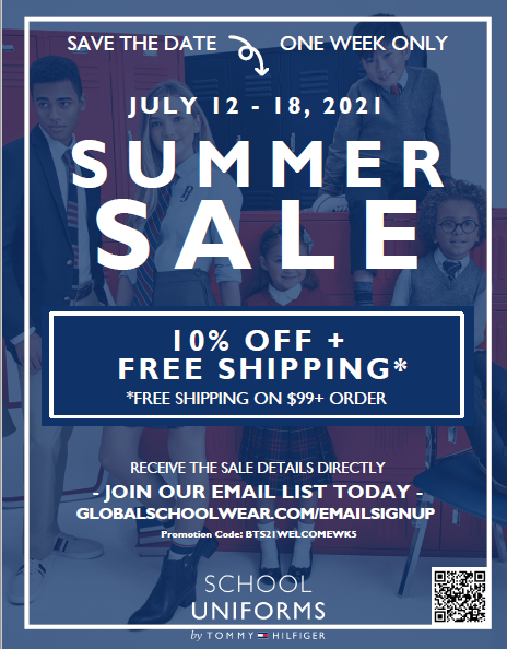 Choose Staple the study Tommy Hilfiger runs uniform sale July 12-18 - General News - News | Marist  High School