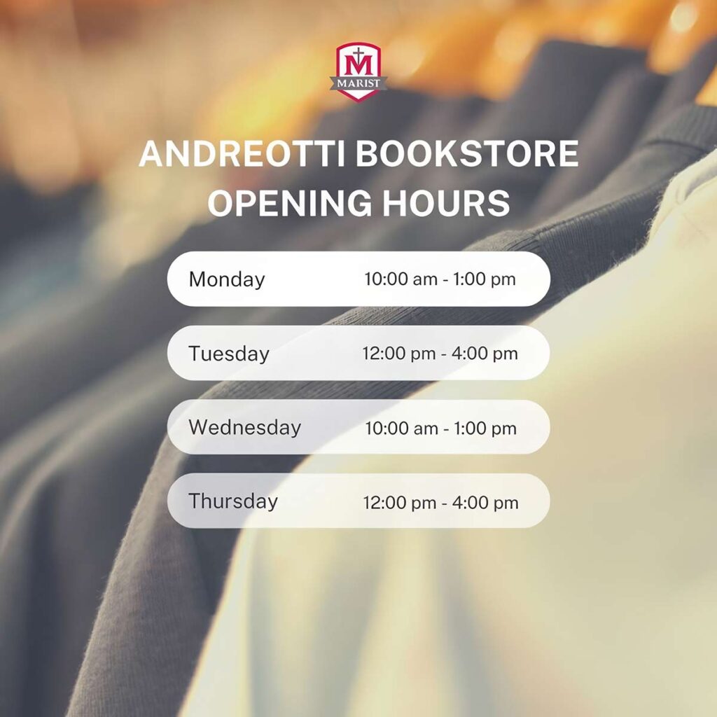 Andreotti Bookstore Opening Hours