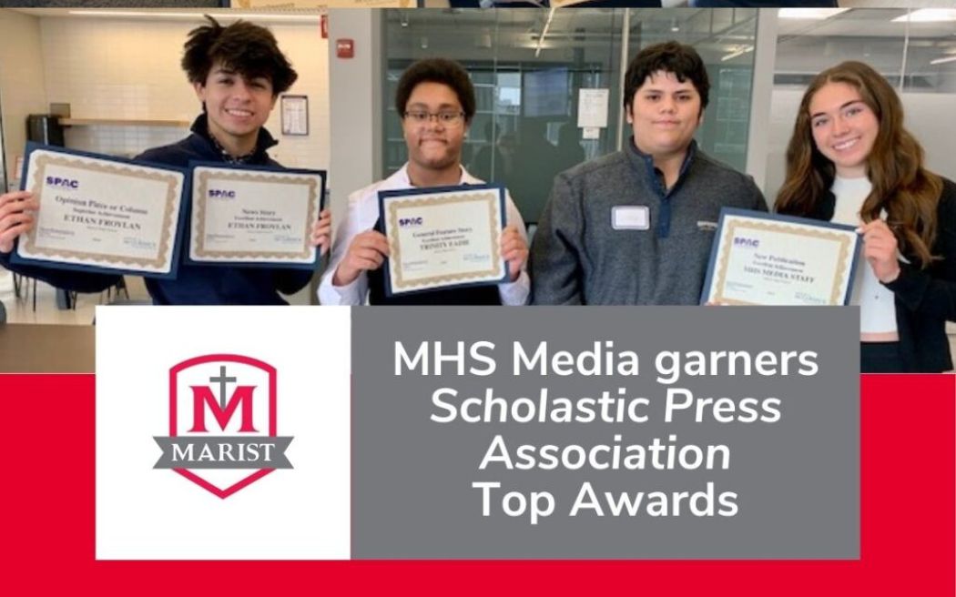 Marist High School wins BIG at the Scholastic Press Association Awards