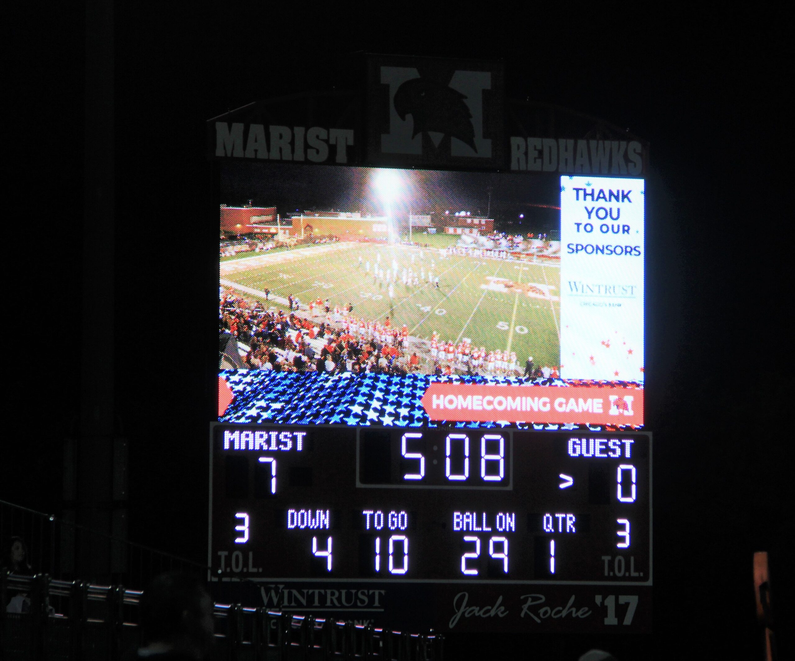 Thank you Wintrust for your support