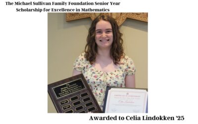 Marist Student Awarded Senior Year Scholarship for Excellence in Mathematics