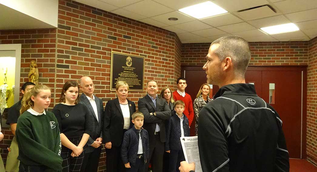Hynes Gymnasium Dedication
