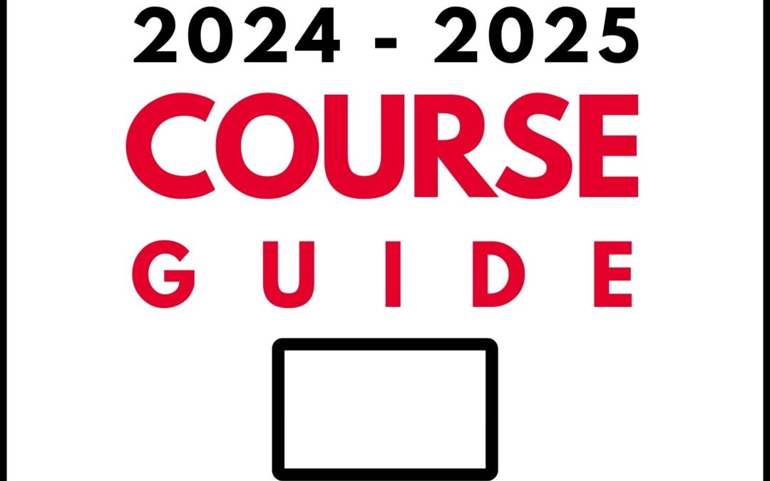 2025 – 2026 Course Catalog – Click here to view