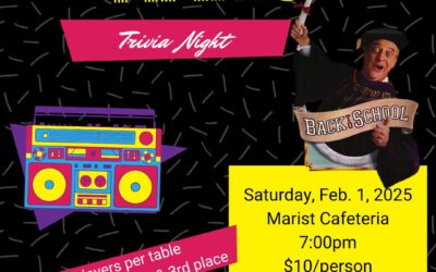 Marist Trivia Night: Saturday, Feb. 1st at 7:00pm