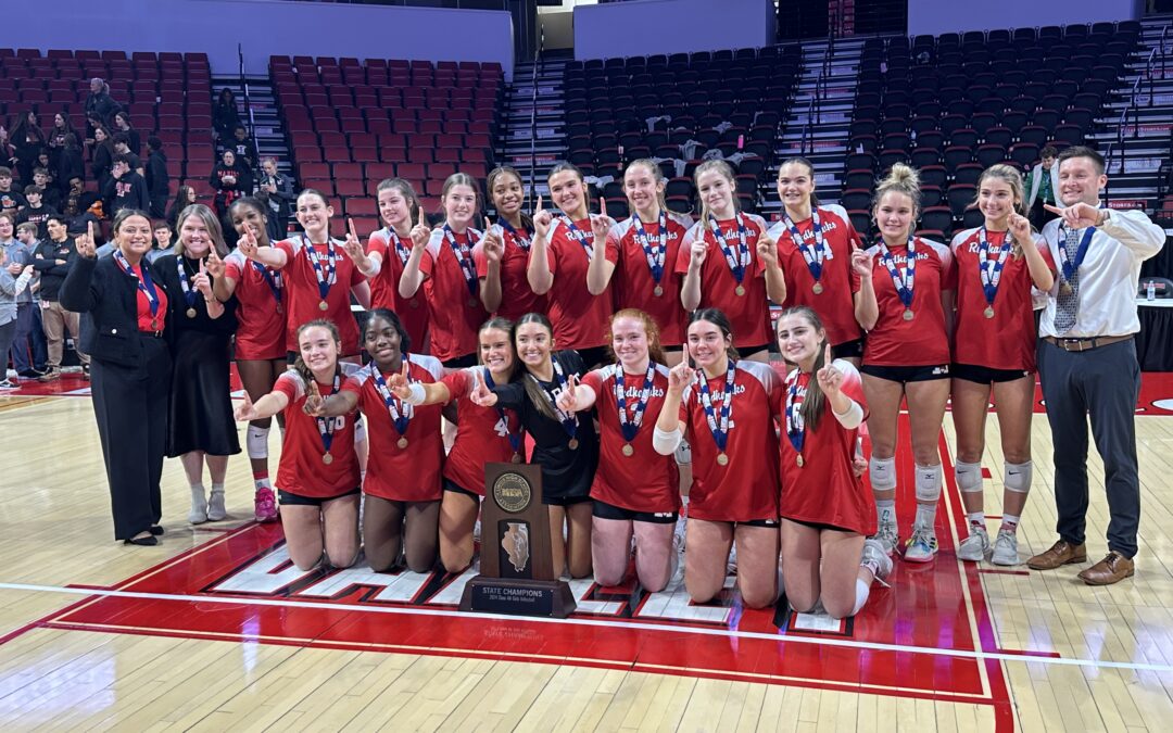 Marist Girls Volleyball Team wins STATE!