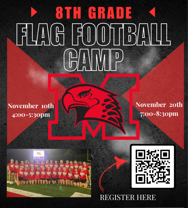 Flag Football Camp for 8th Grade Girls