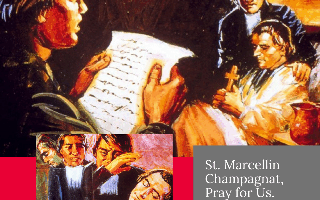 Remembering St. Marcellin Champagnat