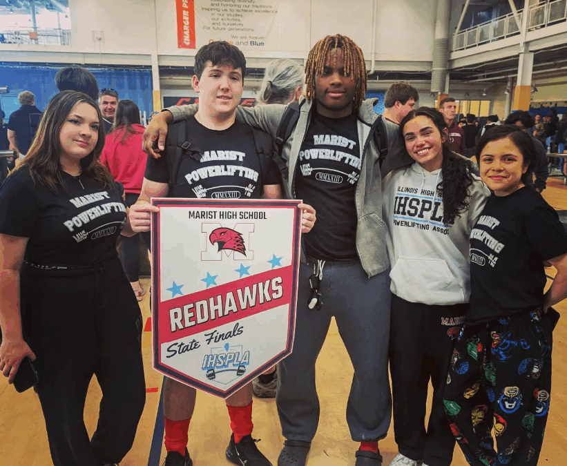 Marist Powerlifting Competes in State