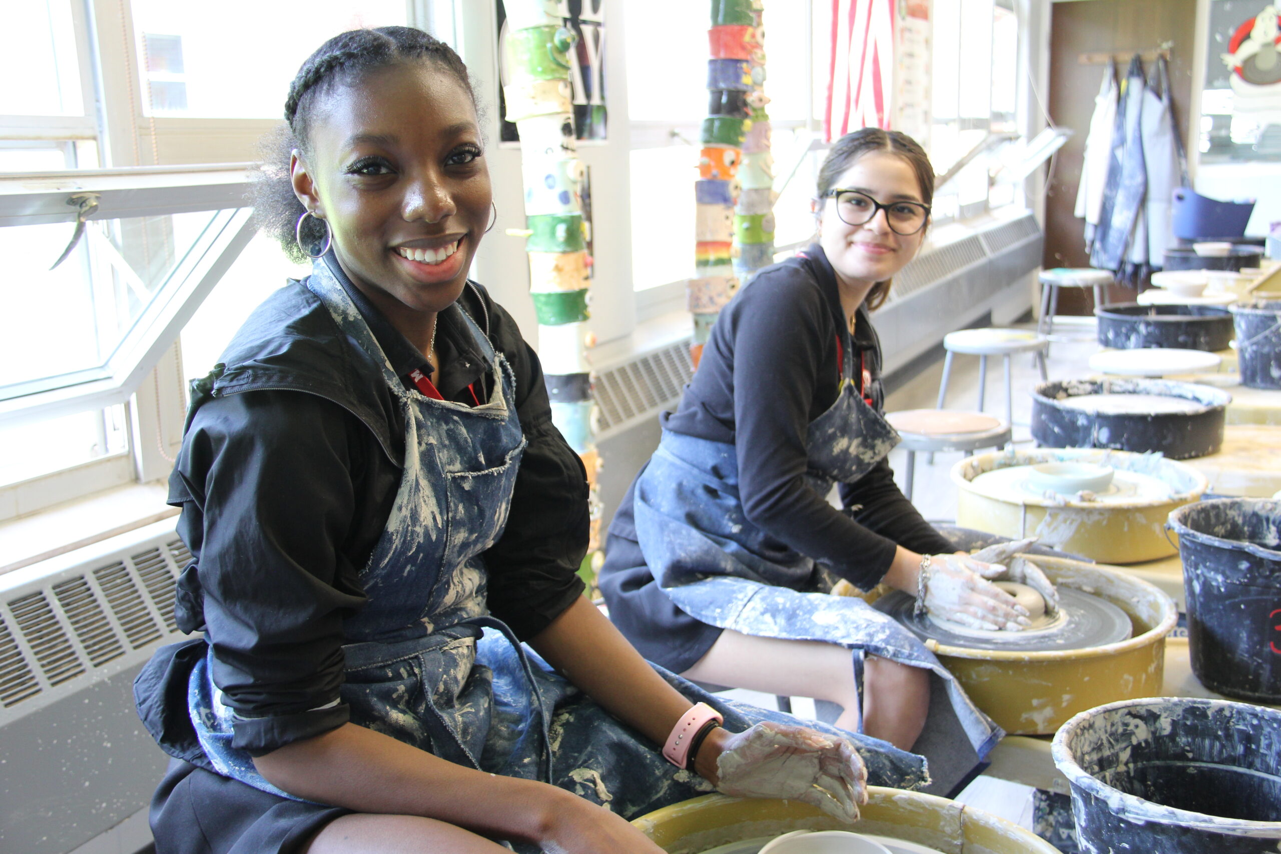 Ceramics at Marist High School