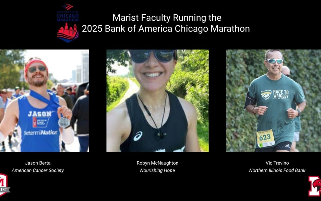 Marist Faculty Take on the Chicago Marathon for a Cause