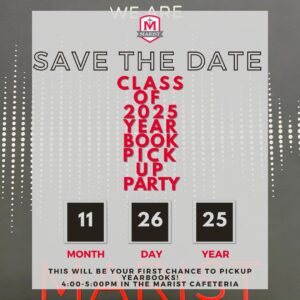 Yearbook Pick Up Party – Class of 2025