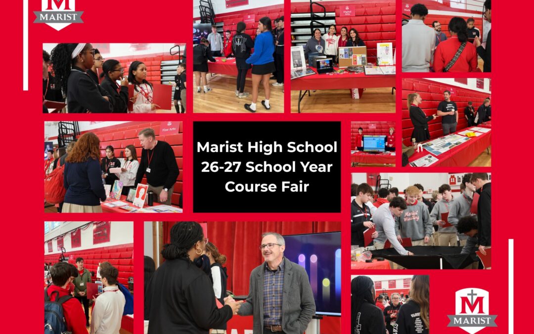 Marist High School Hosts Annual Course Fair to Help Students Plan Their Academic Path