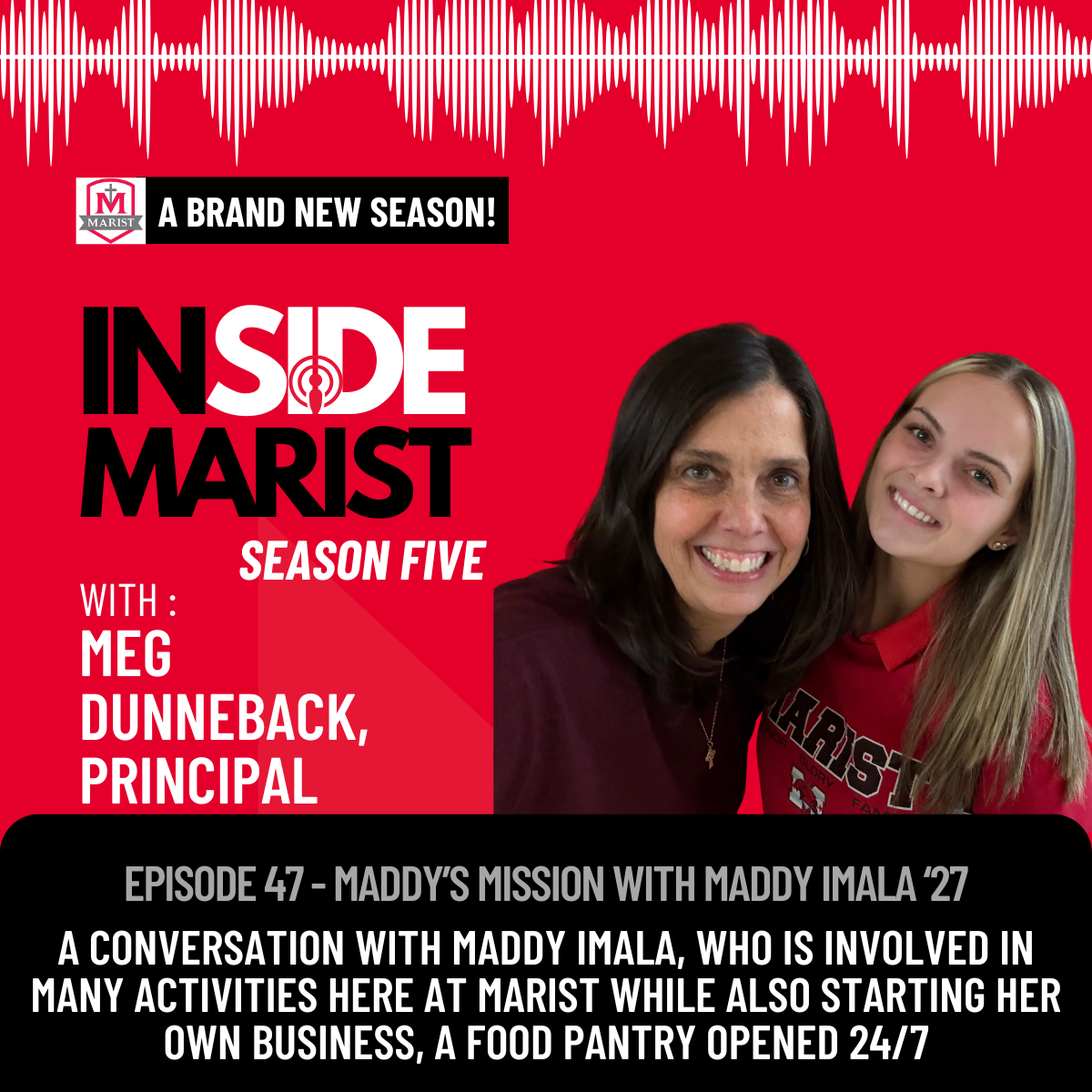 season 5, episode 47 (1) a conversation with student council president Nicholas collias & vice president Olu Onimole