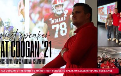 Pat Coogan ’21 Returns to Marist High School to Speak on Leadership and Resilience