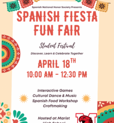 Spanish Fiesta Fun Fair for 5th-7th Graders: Click to Register!